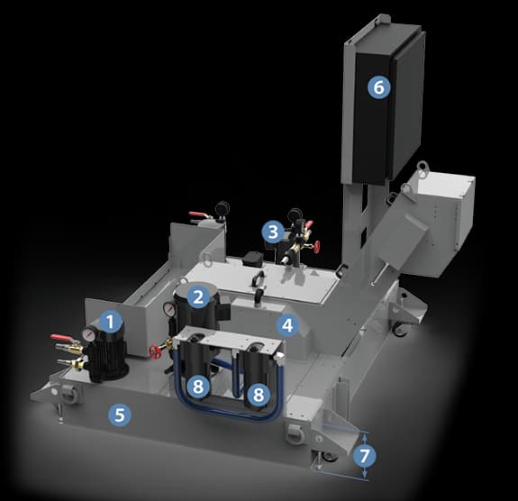 Chip-disc filtration system