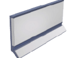 Molded cnc machine way wiper systems