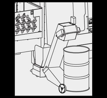 Mobile chip conveyors