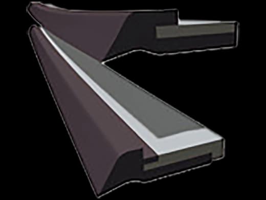 Telescopic steel cover & apron cover wipers